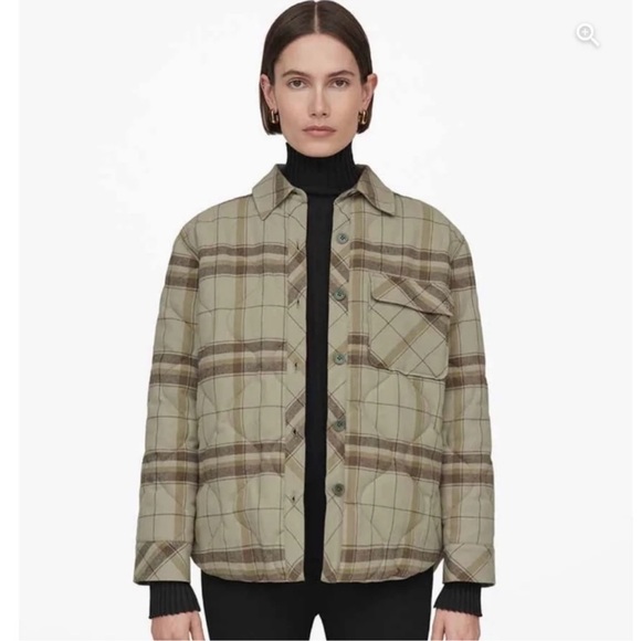 Anine Bing Jacob Plaid Jacket - Picture 1 of 8